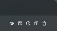 Page actions